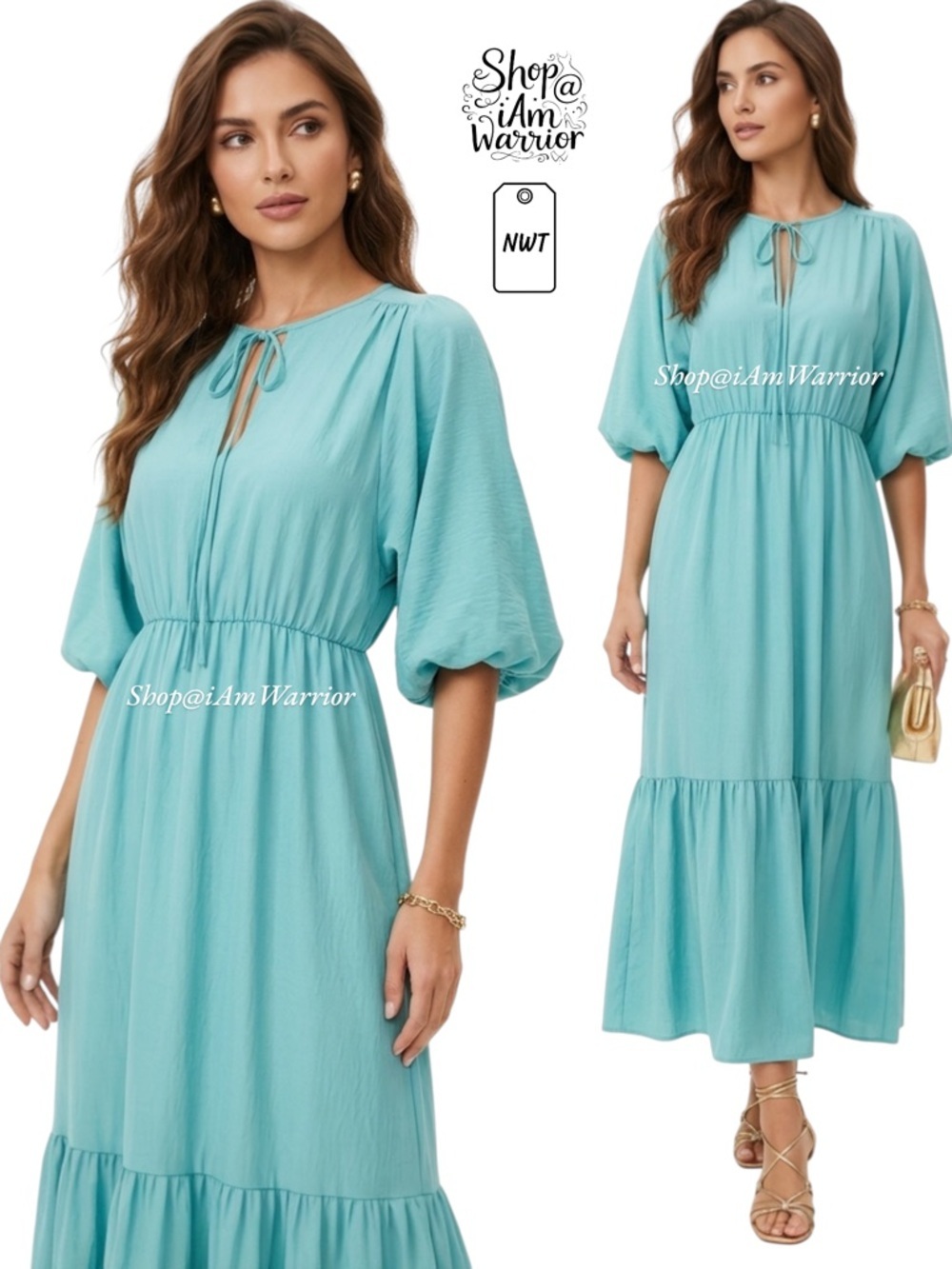 Roberto Collina Nwt Rare Boho Peasant Dress *Shop@Iamwarrior